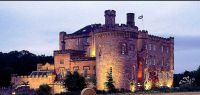 Dalhousie Castle 12 Exterior Evening David Ho – Manhattan Photography